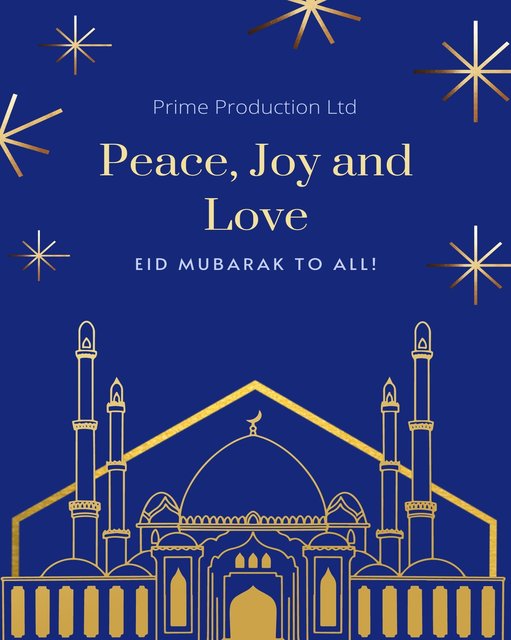 Prime Production Ltd - Eid Mubarak