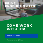 Prime Production - Procurement Officer