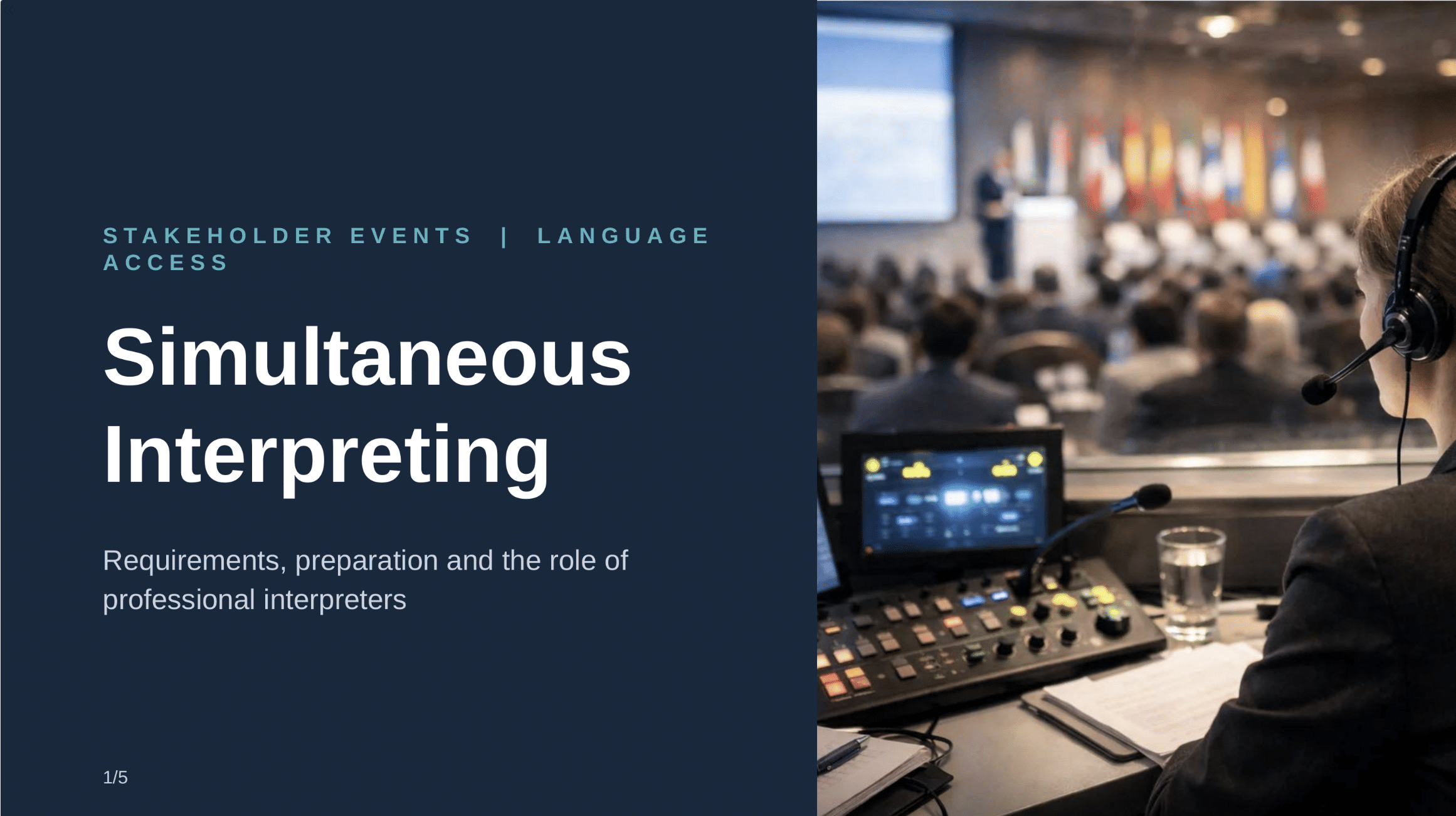 Simultaneous Interpreting