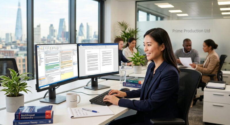 Professional Translation Services | Expert Linguists – Prime Production Ltd